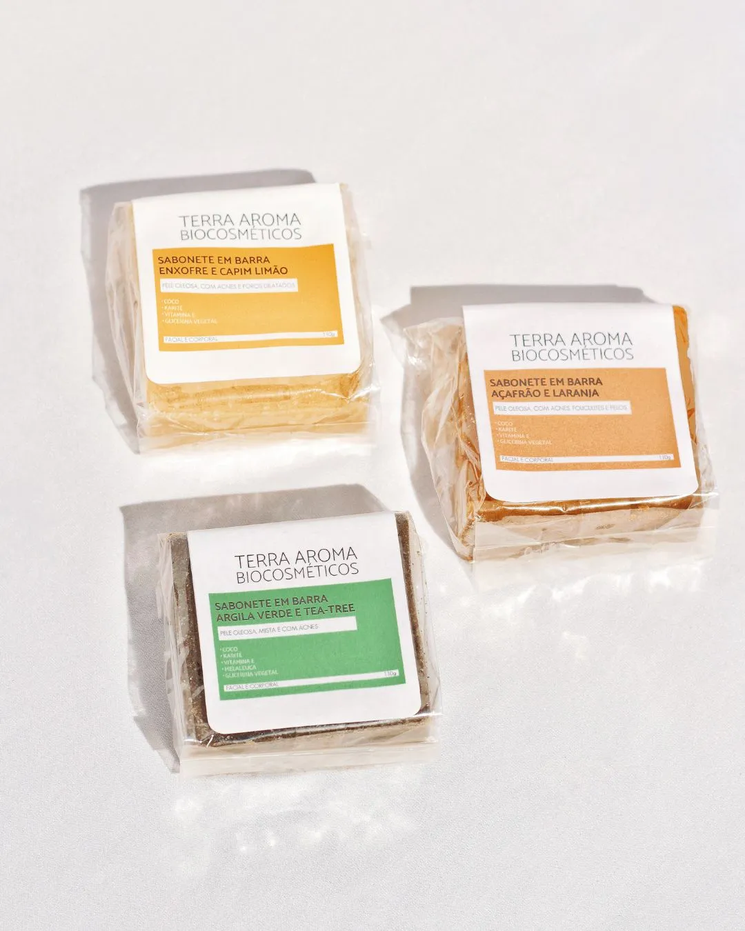 KIT SABONETES SÓLIDOS FULL SIZE